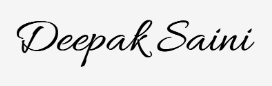 Deepak Saini Signature